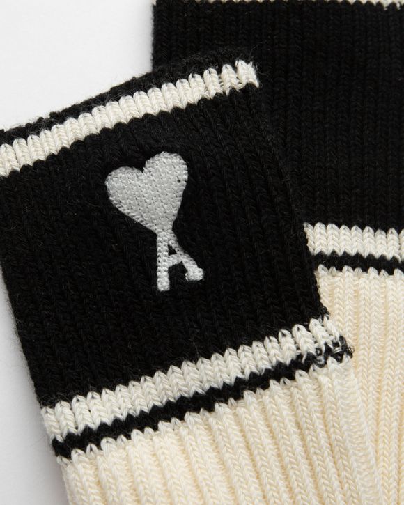 【AMI PARIS】TWO TONE ADC SOCKS◆USC022379 ami-paris-sokken-two-tone-adc-