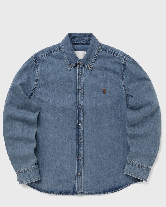 CONTRASTED AMI DE COEUR SHIRT