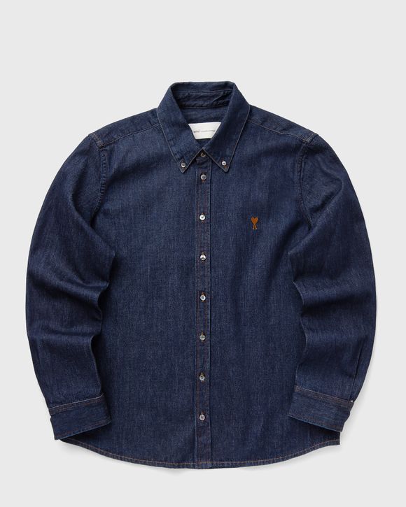 CONTRASTED AMI DE COEUR SHIRT