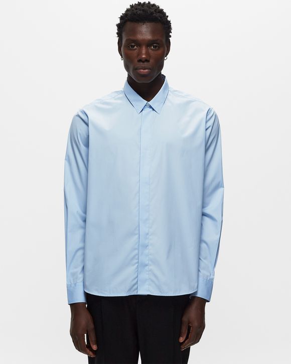 AMI Paris TONAL AMI DE COEUR SHIRT Blue | BSTN Store