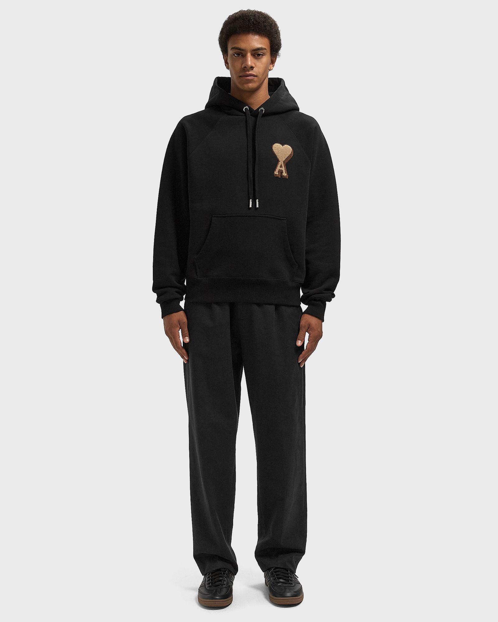 AMI Paris HOODIE WITH ADC PATCH Black | BSTN Store