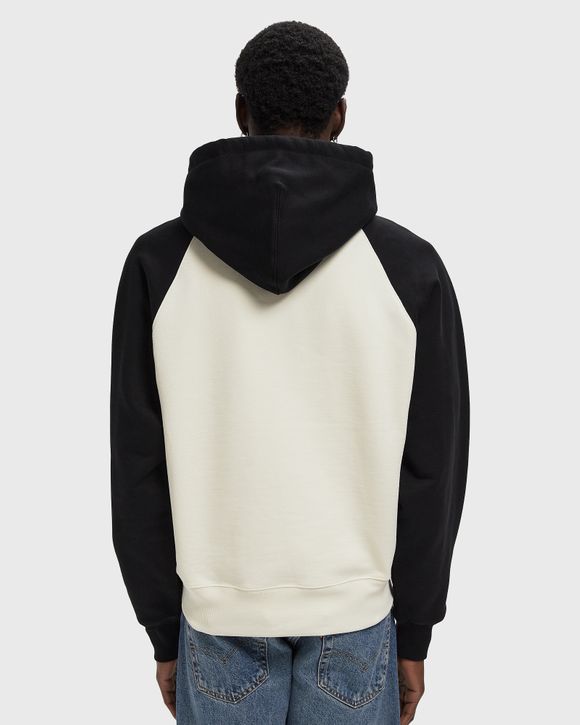 BOXY FIT HOODIE WITH AMI DE COEUR KNITTED PATCH
