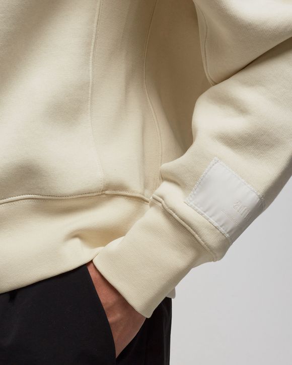 【送料&関税込】Ami Alexandre Mattiussi Cream Cotton Sweatsh AMI Paris AMI ALEXANDRE MATTIUSSI SWEATSHIRT Beige | BSTN Store