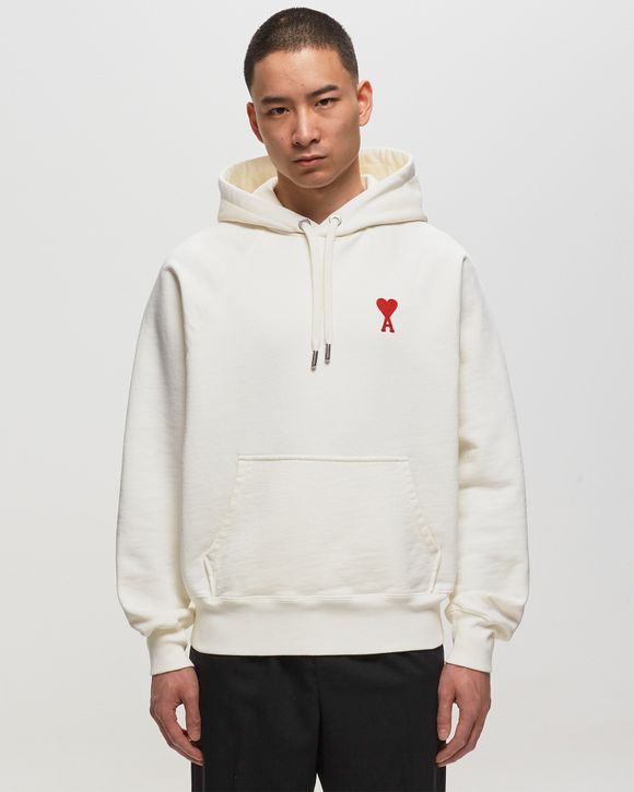 AMI Paris TONAL ADC HOODIE White | BSTN Store