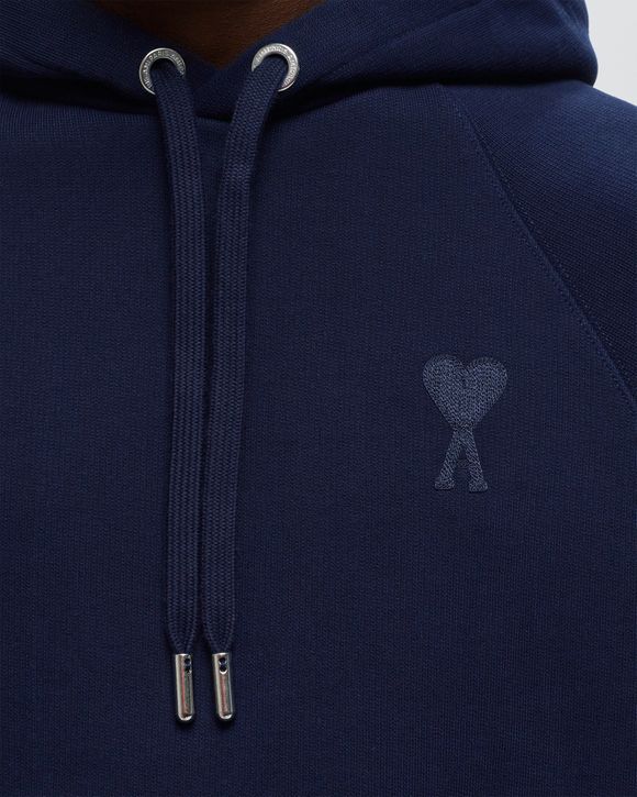 【定番】AMI Paris AMI Paris Tonal ADC フーディ AMI Paris TONAL ADC HOODIE Blue | BSTN Store