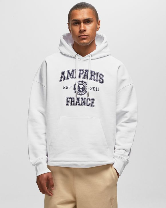 AMI Paris AMI PARIS HOODIE White - WHITE
