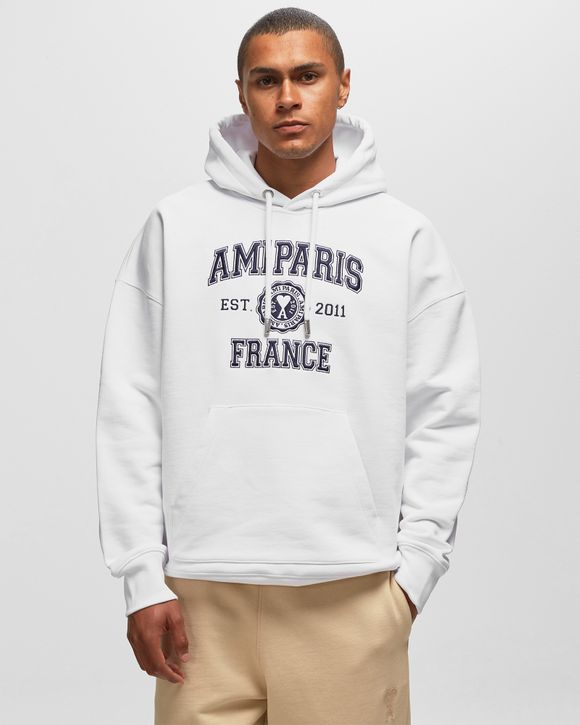 Paris on sale white hoodie