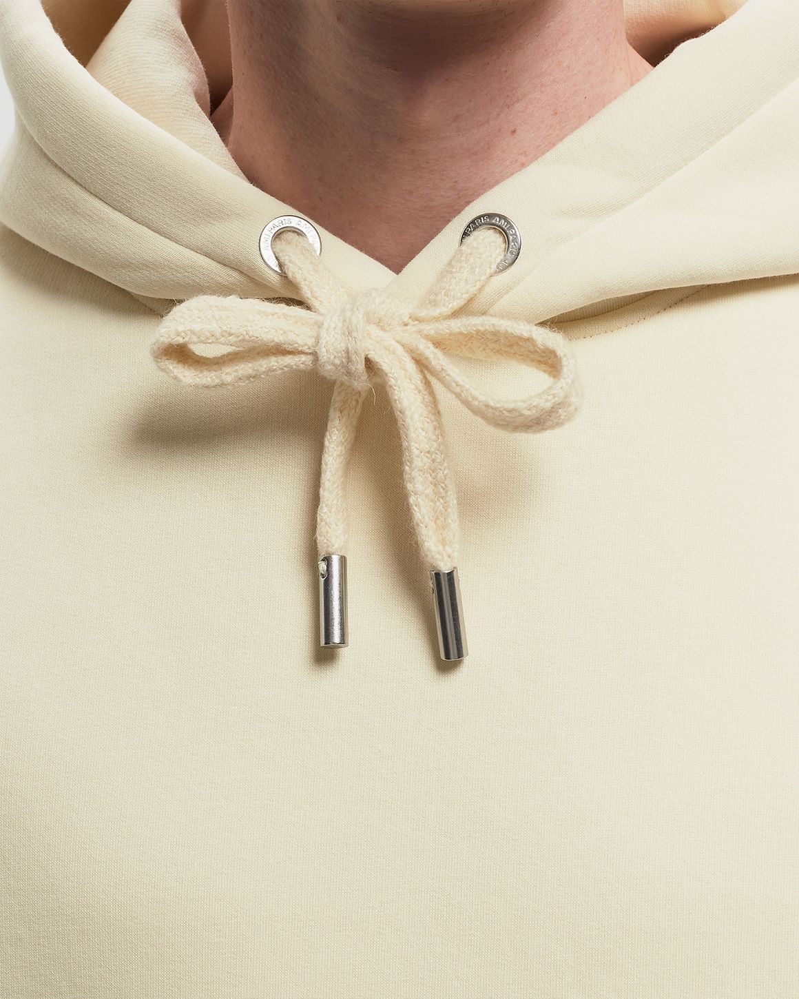AMI ALEXANDRE MATTIUSSI パーカ usw217-740 AMI Paris AMI ALEXANDRE MATTIUSSI HOODIE Beige | BSTN Store