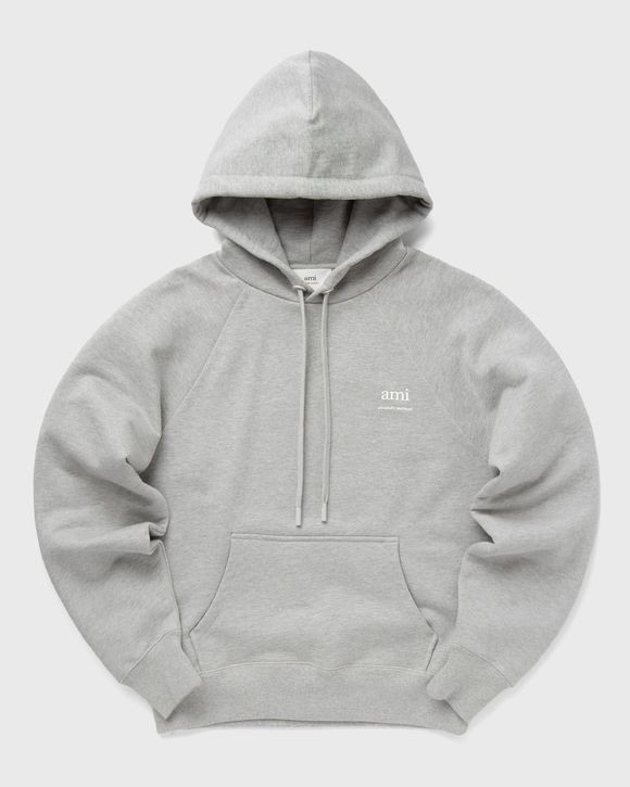 Ami paris hoodie discount grey