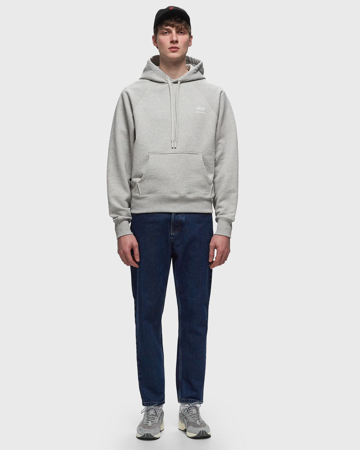 AMI｜HOODIES/SWEATS (USW224 747 001) 001) 747 (USW224 AMI｜HOODIES/SWEATS