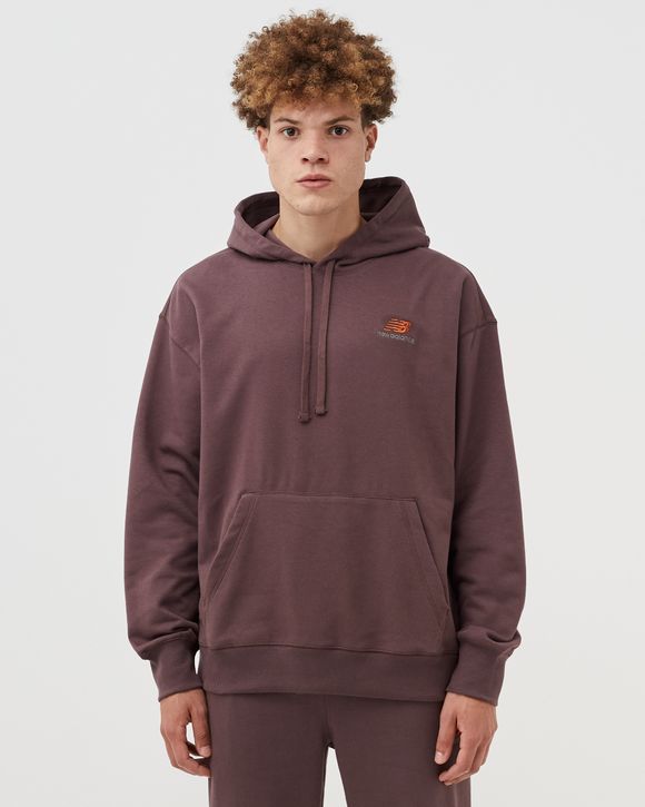New Balance Essentials Uni-ssentials PO Hoodie Brown | BSTN