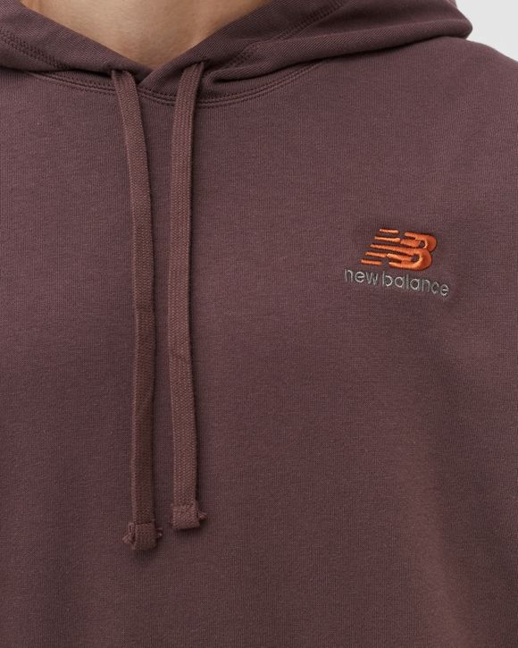 New Balance Essentials Uni-ssentials PO Hoodie Brown | BSTN