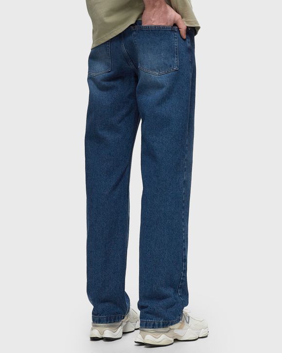 【AMI PARIS】Straight Fit Jeans Vintage Blue Denim AMI Paris loose-fit straight-leg Jeans | Blue | FARFETCH JO