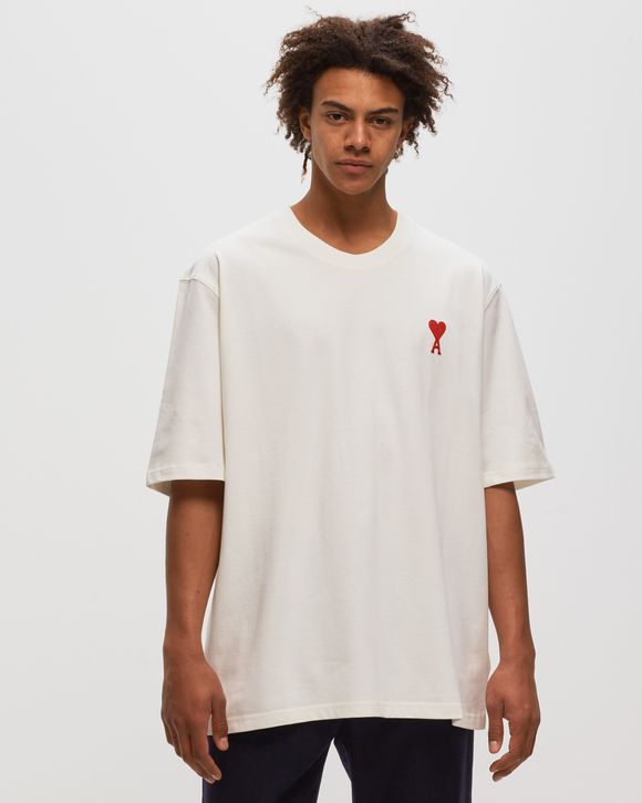 ★AMI PARIS★ AMI UCP009 CO0009 317 Ami de Coeur tone-on-ton Ami Paris Ami De Coeur Tonal Sweatshirt Pale Pink Men's