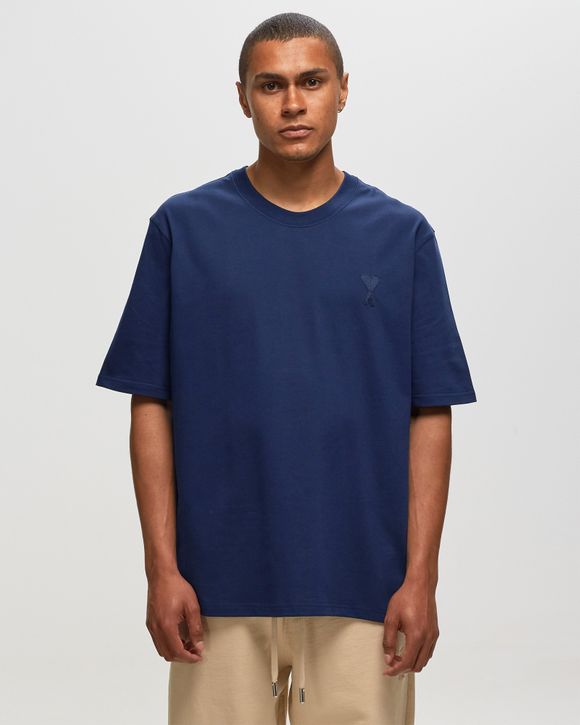 AMI Paris TONAL AMI DE COEUR TEE Blue | BSTN Store