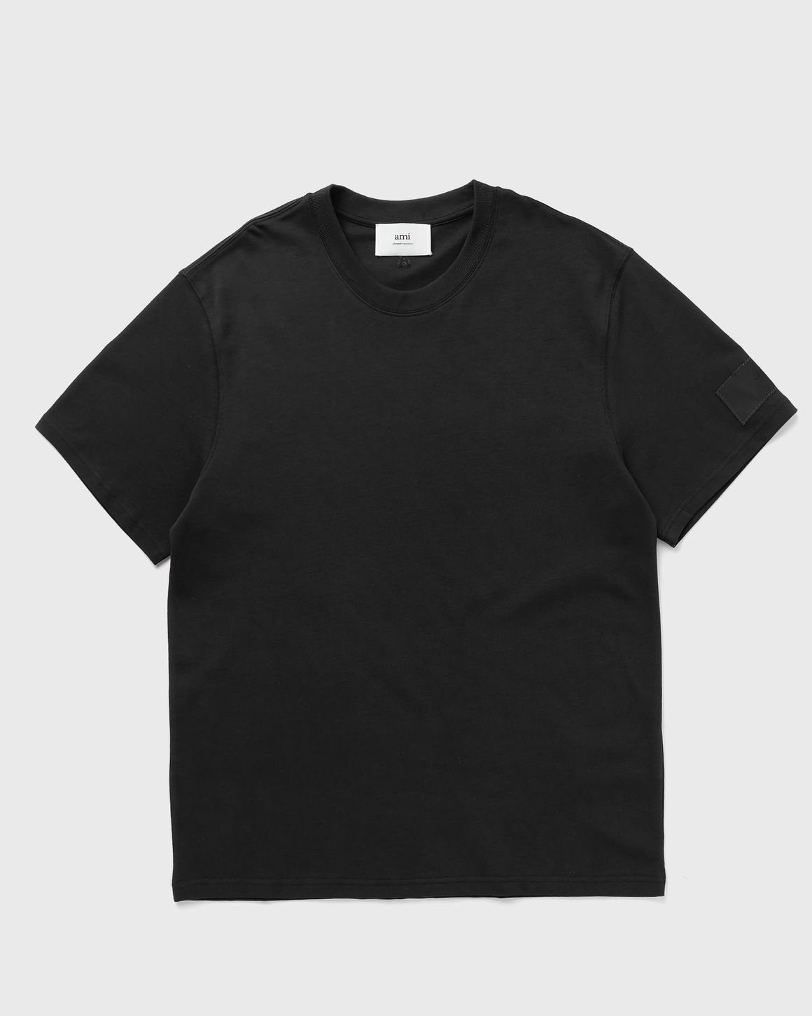Tシャツ・カットソー AMI ALEXANDRE MATIUSSI Women Tops FTP066 AC0014001 Black AMI Paris AMI ALEXANDRE MATTIUSSI T-SHIRT | REVERSIBLE