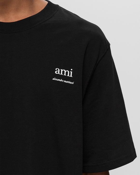 AMI｜LONG-SLEEVED ROUND NECK T-SHIRTS (UTS224 726 721) Buy Ami AM Long-Sleeve Shirt 'Black' - UTS224 726 001 | GOAT
