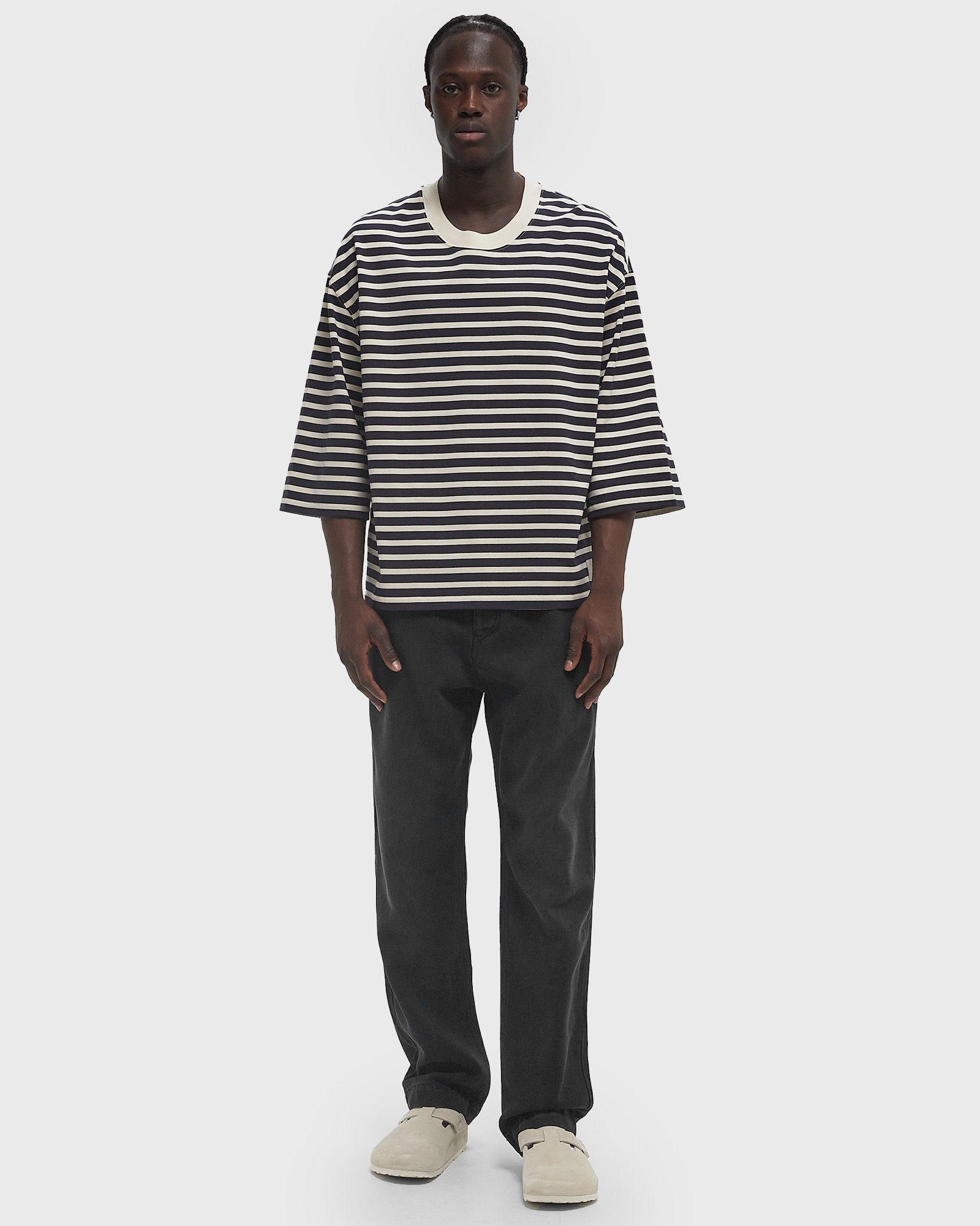 OVERSIZED LOOSE STRIPED TEE