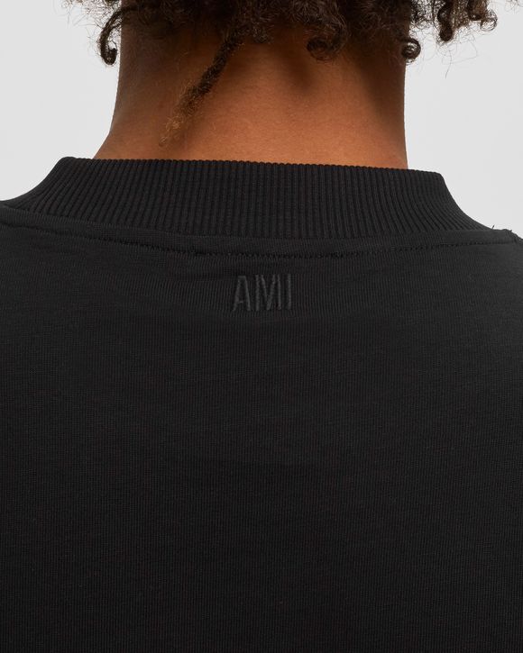 AMI Paris AMI DE COEUR LONGSLEEVE T-SHIRT Black | BSTN Store