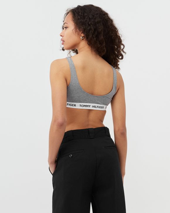 Racerback bralette, grey, Tommy Hilfiger