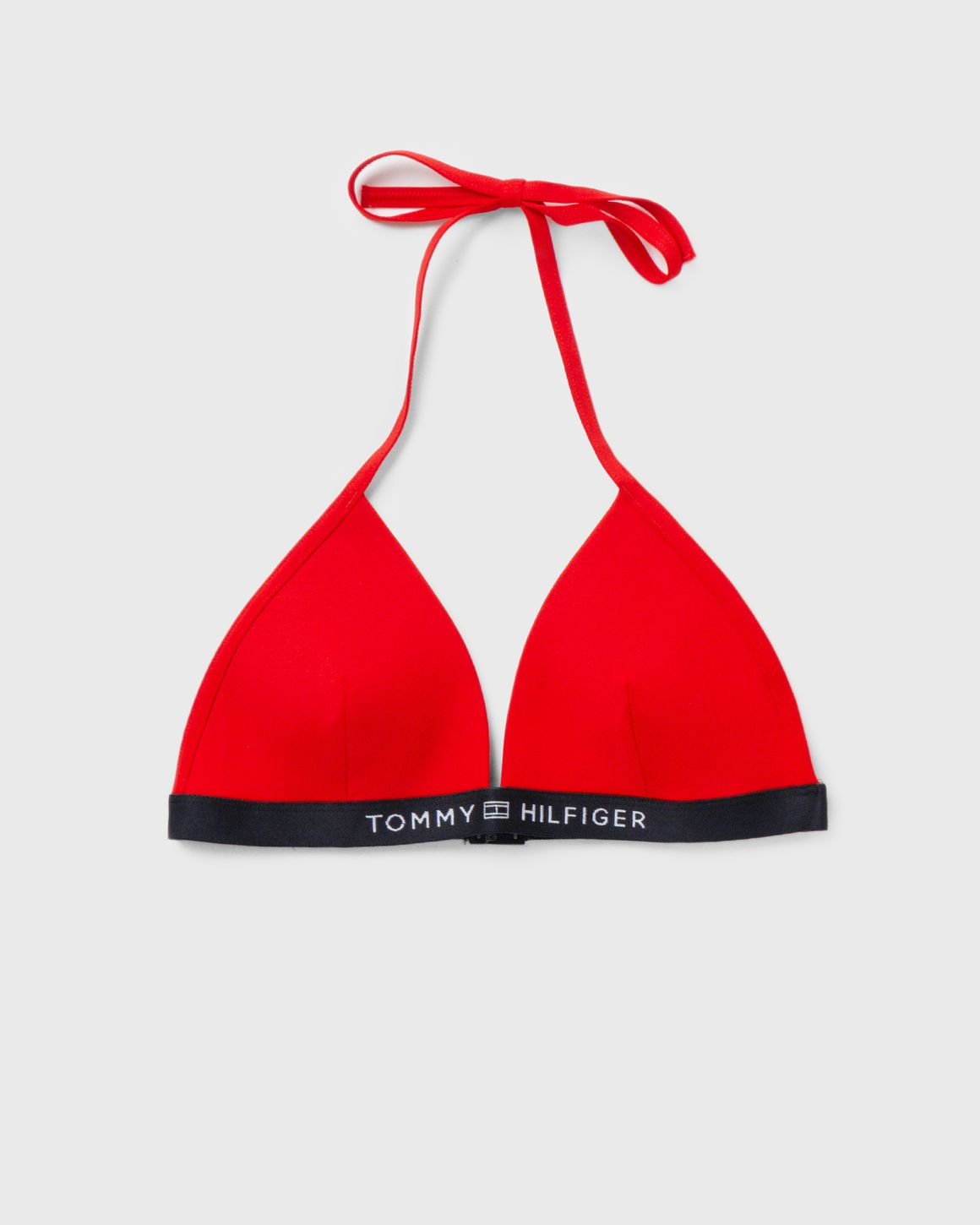 Tommy Hilfiger WMNS TRIANGLE FIXED Bikini Top Red | BSTN Store