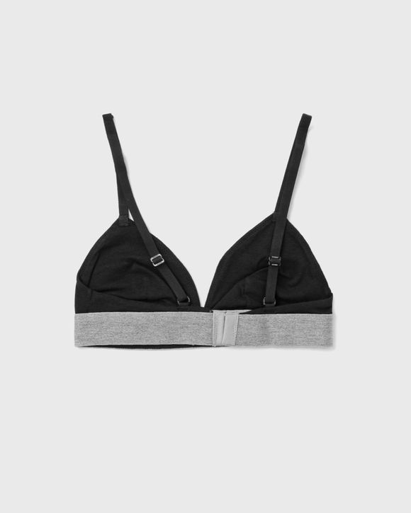 Buy Tommy Hilfiger Logo Underband Unlined Triangle Bra black from