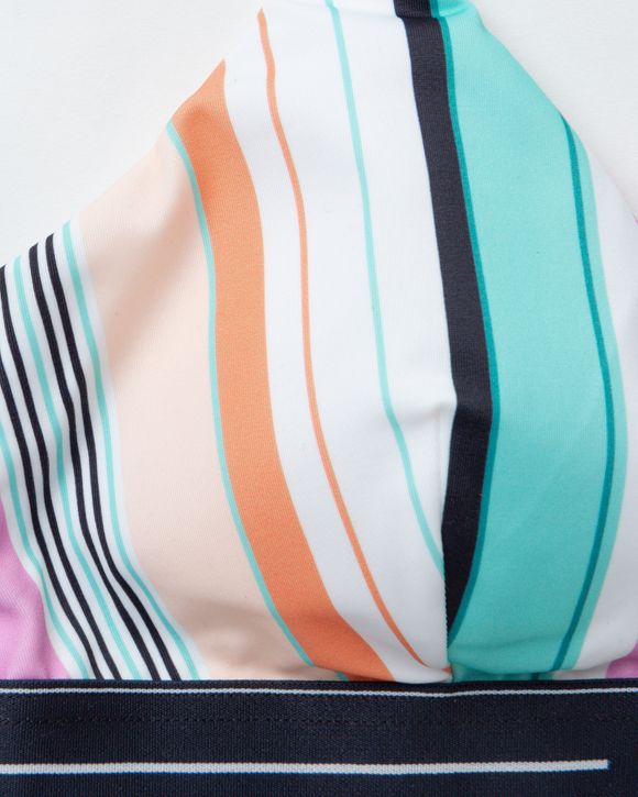 WMNS MULTICOLOUR STRIPE BIKINI TOP