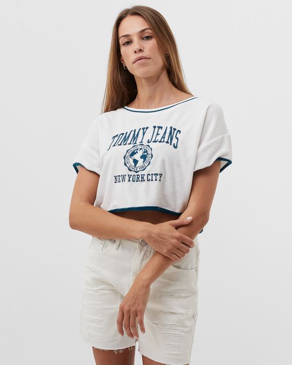 Tommy Hilfiger CROPPED T SHIRT White BSTN Store