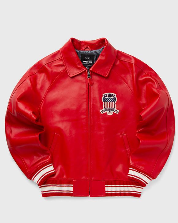 Avirex Icon Jacket Red | BSTN Store