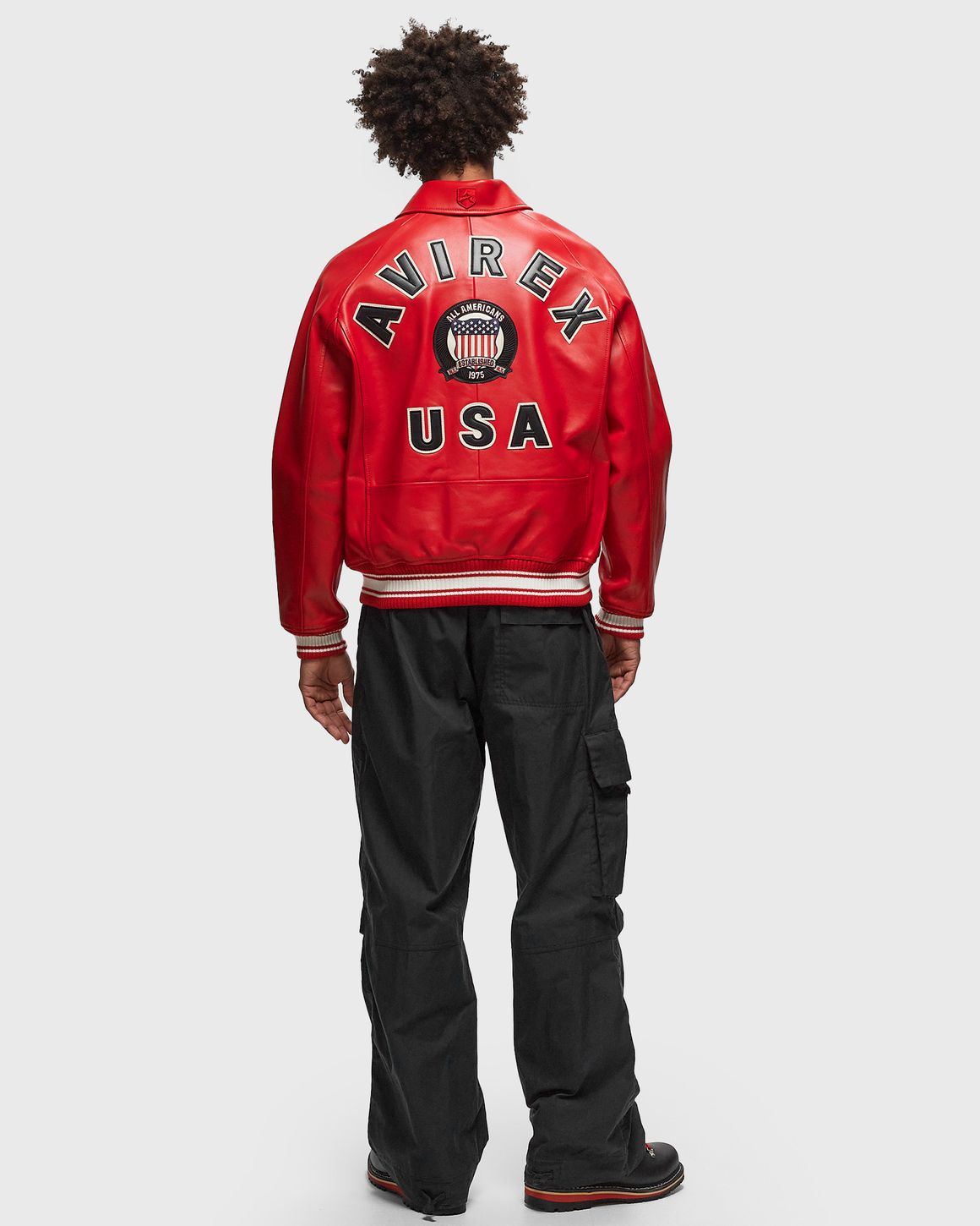 Avirex Icon Jacket Red | BSTN Store