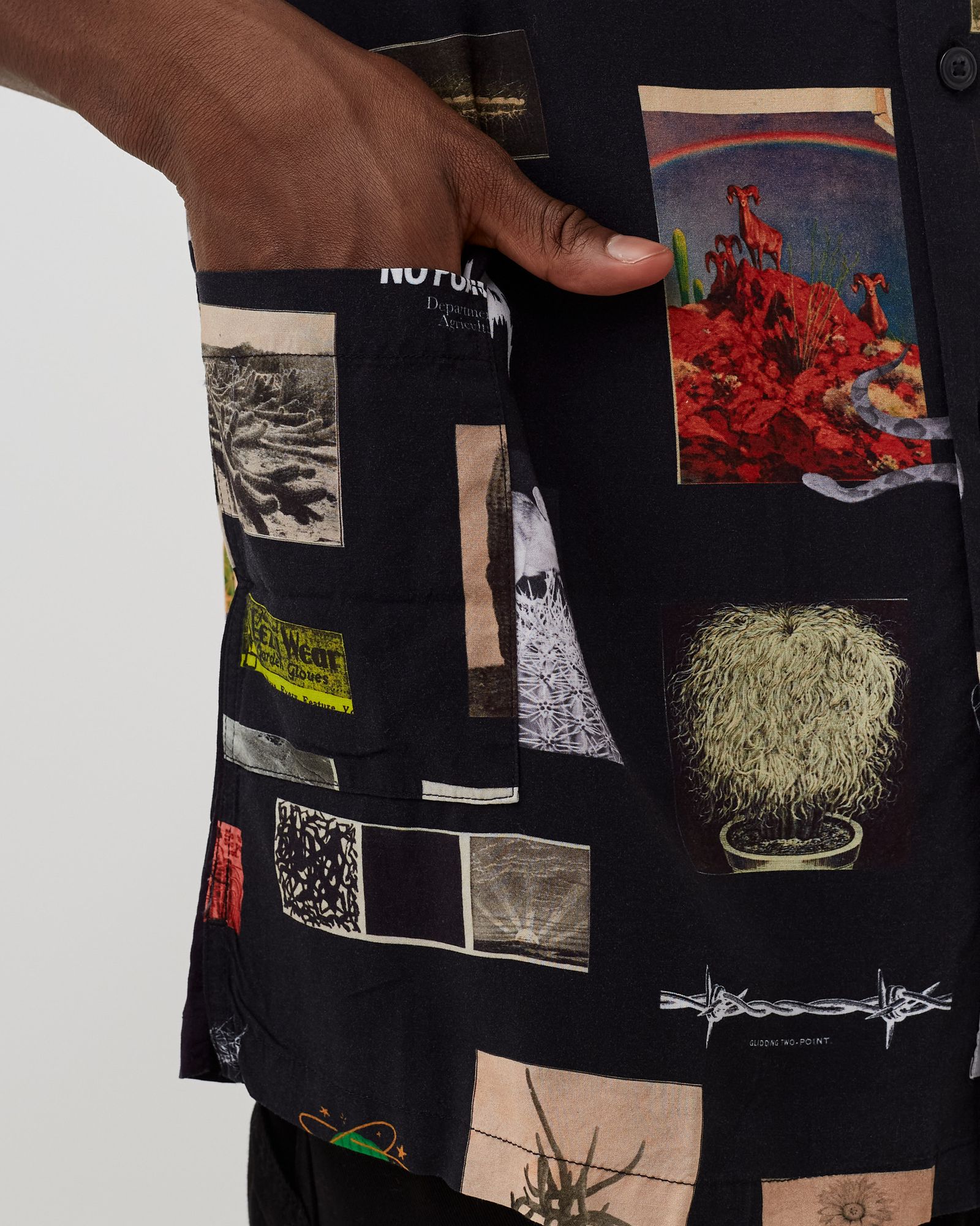 P.A.M. OG FULL SUN WOVEN SHORTSLEEVE SHIRT