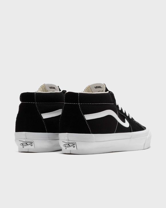 Vans Sk8 Mid Reissue 83 Black LX BLACK WHITE