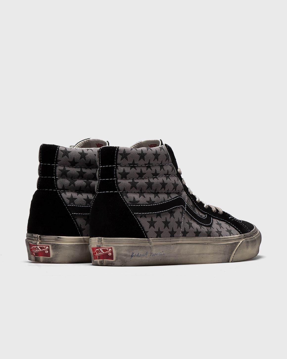 VANS ×Bianca Chandon Sk8-Hi Reissue Vans Vault OG Sk8-Hi Reissue LX Bianca Chandon Black Grey