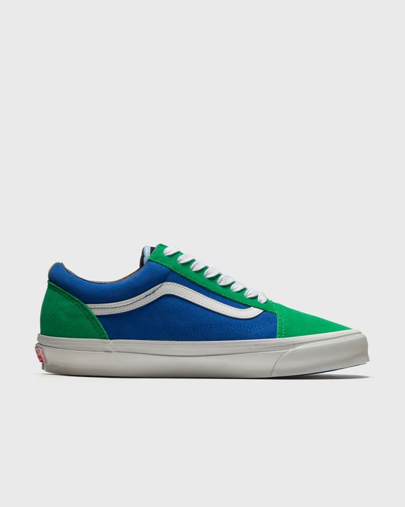 Vans red sale blue green