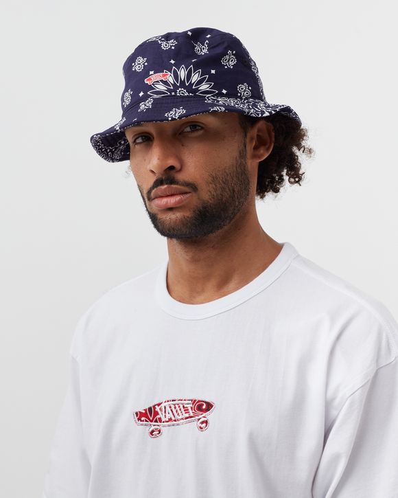 BEDWIN X VANS VAULT BANDANA S/S TEE - BLUE / NAVY