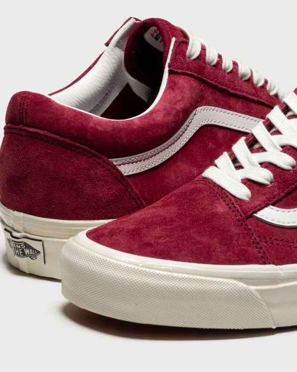 Vans old skool outlet red suede