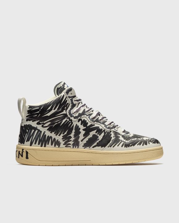 V-15 LEATHER VEJA x MARNI FULL BLACK