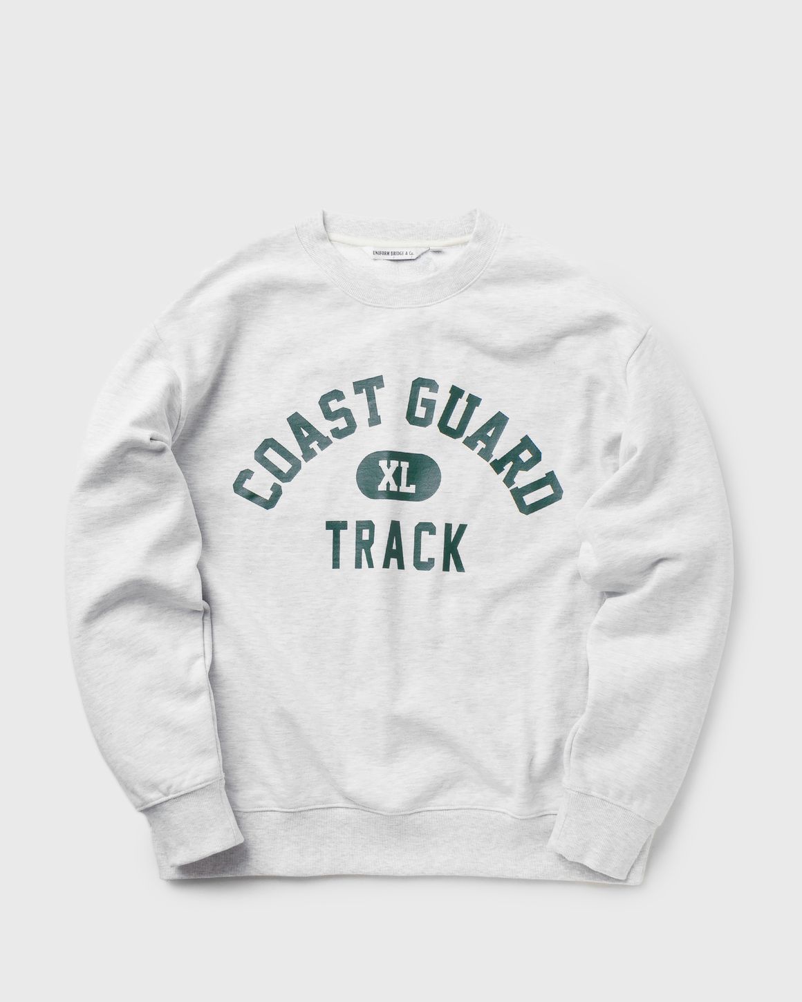 Uniform Bridge COAST GUARD SWEATSHIRT Grey | BSTN Store