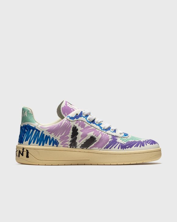V-10 LEATHER VEJA x MARNI ORCHID BLACK