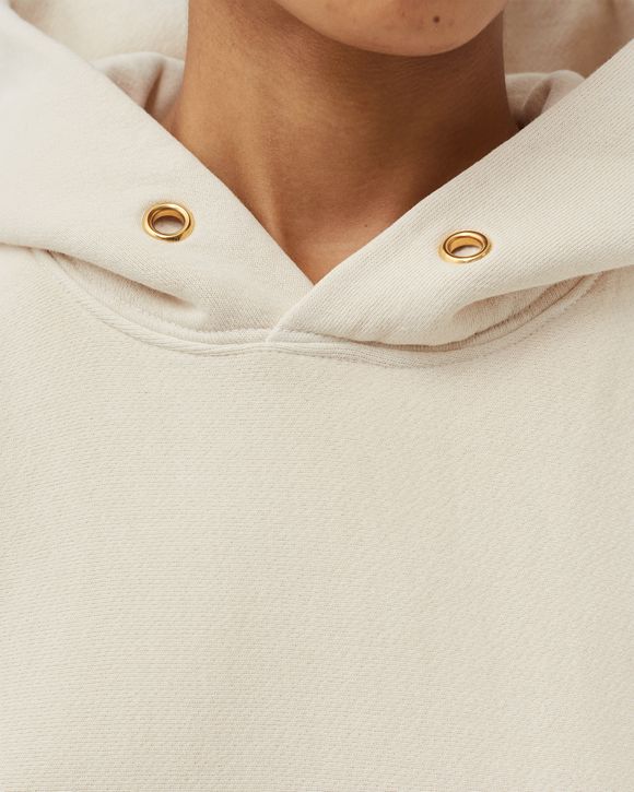 Les Tien Crop Hoodie White | BSTN Store