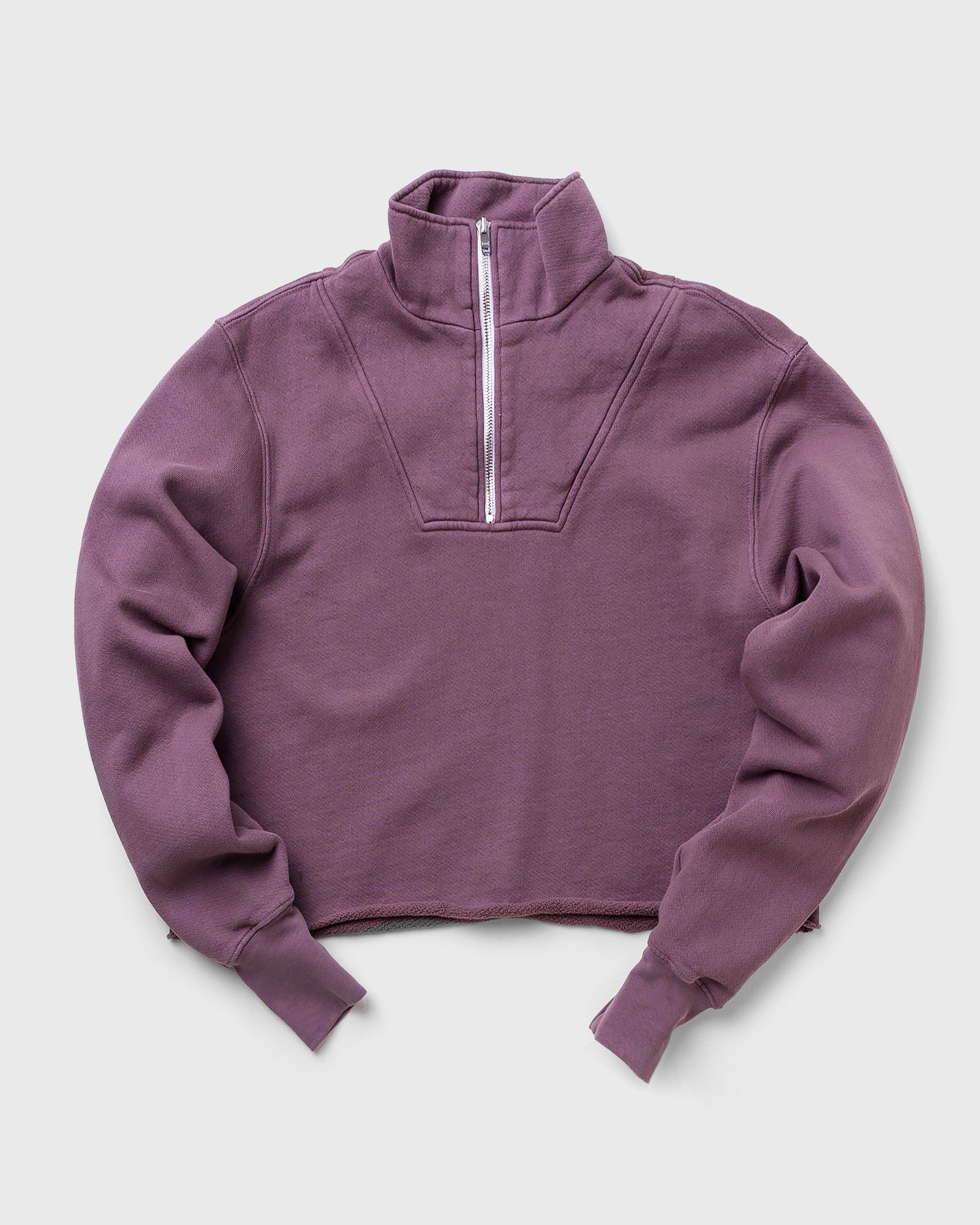 Crop Half Zip Pullover