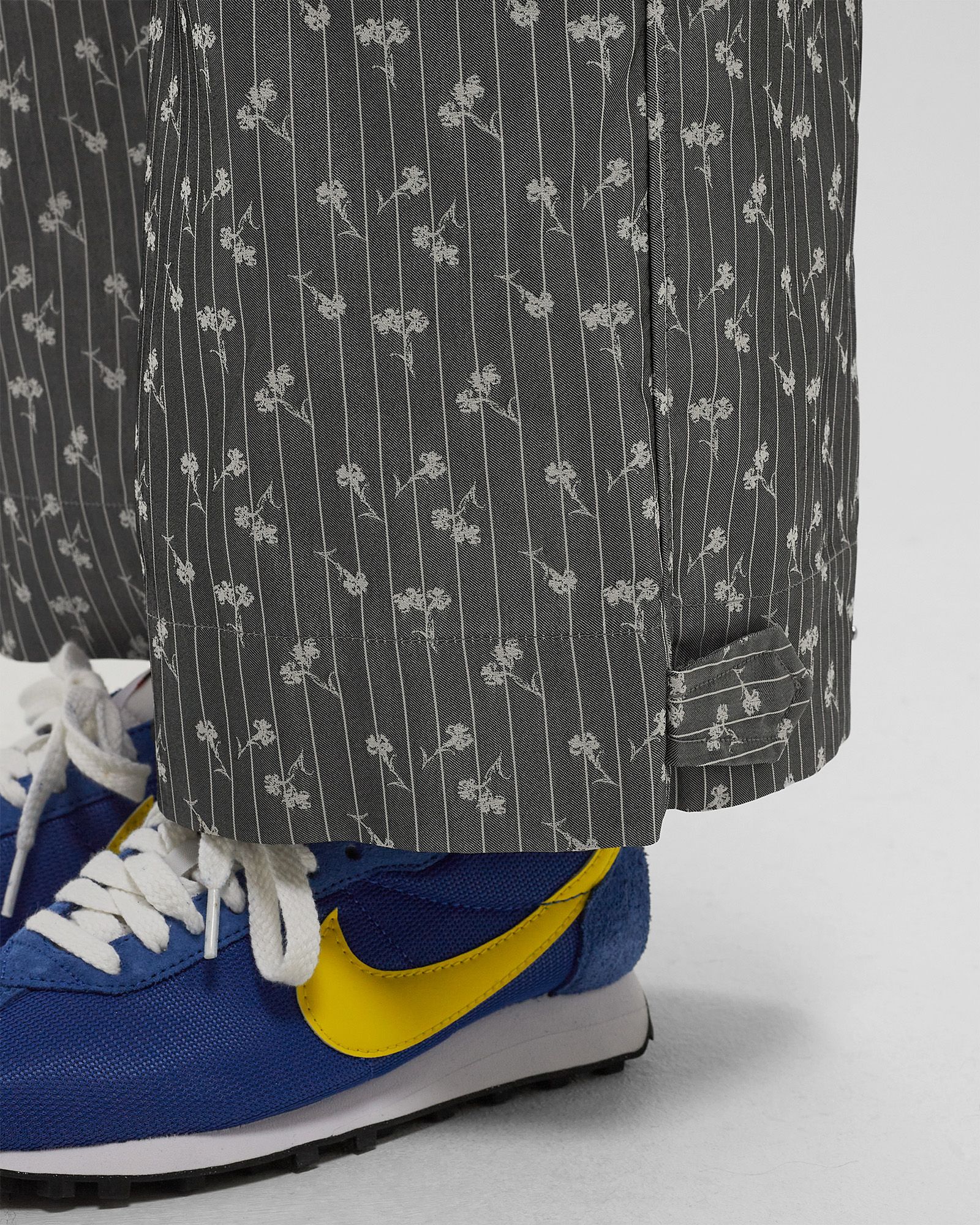 Acetate Jacquard Cargo Pants