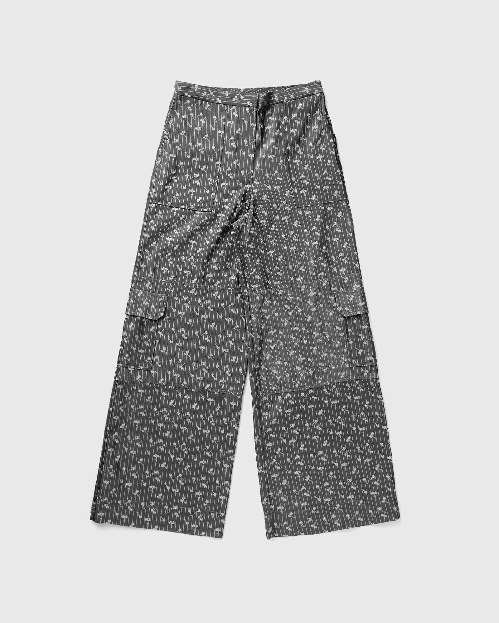 Acetate Jacquard Cargo Pants