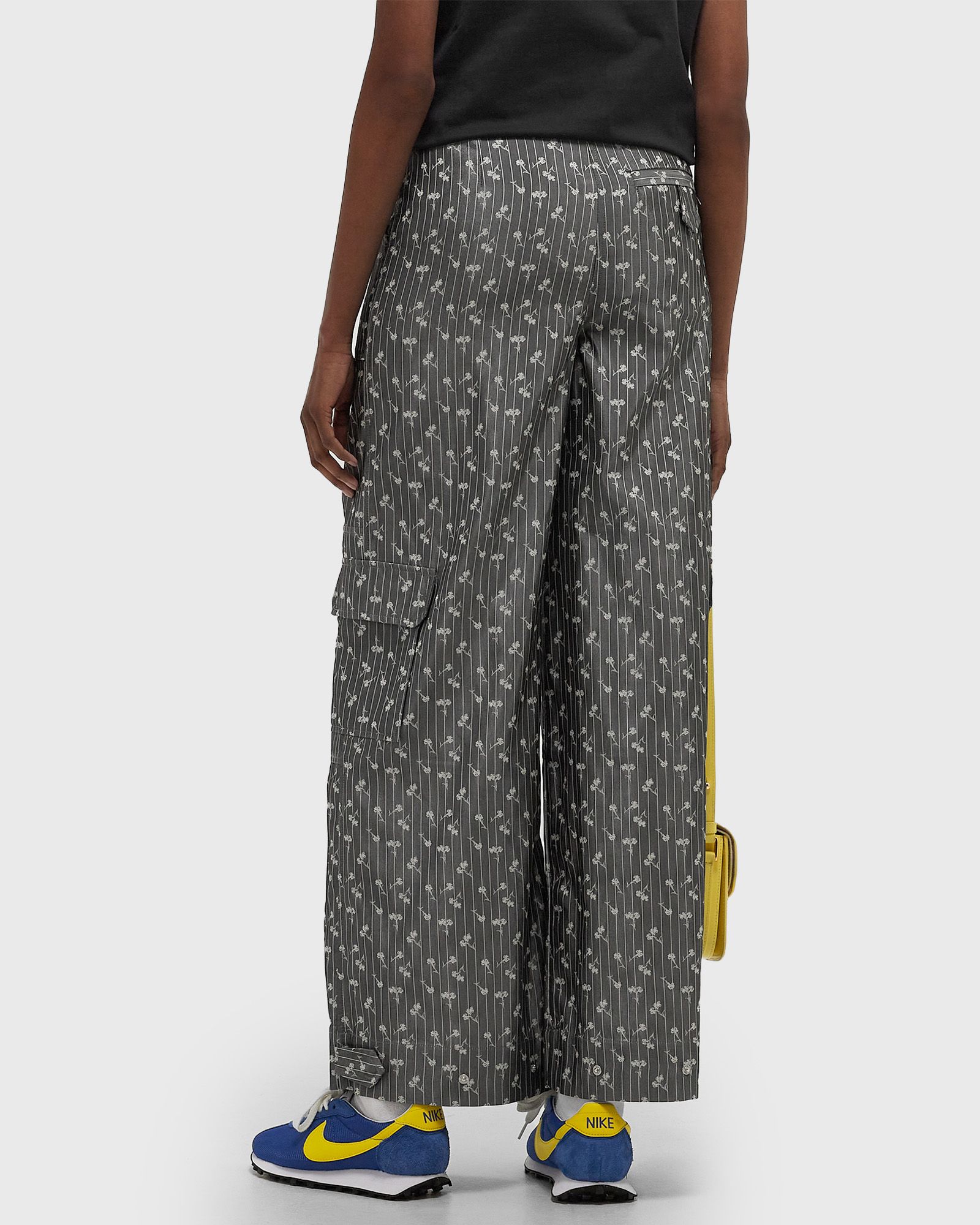 Acetate Jacquard Cargo Pants