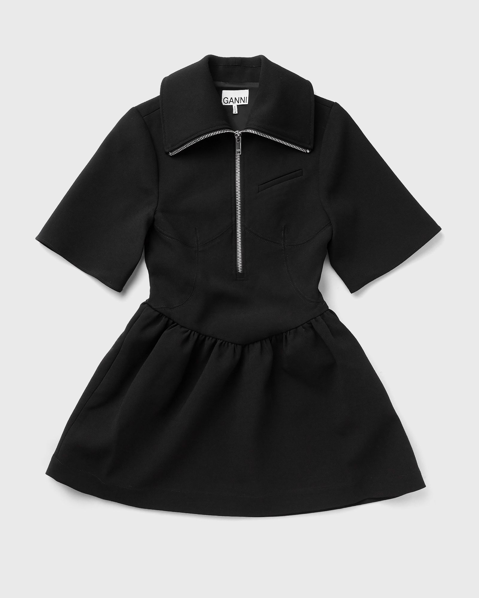Bonded Crepe Mini Dress