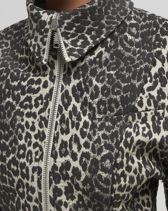 Cotton Tweed Curve Sleeve Short Jacket