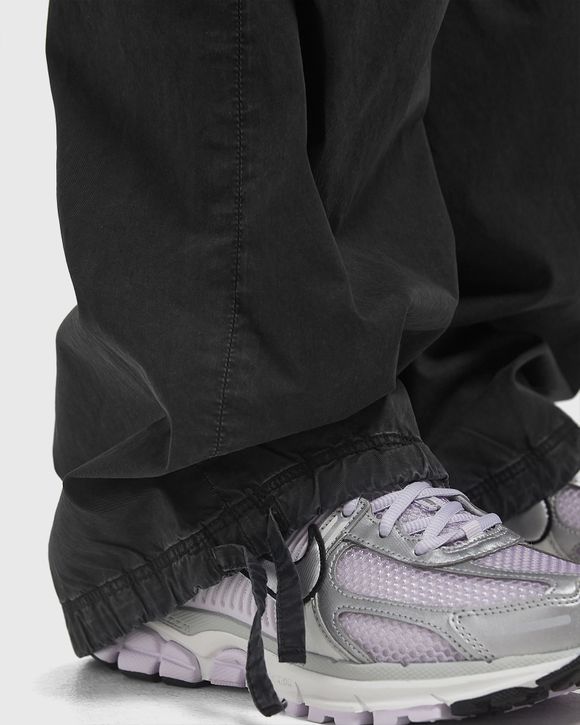 Ganni Washed Cotton Twill Pants Black | BSTN Store