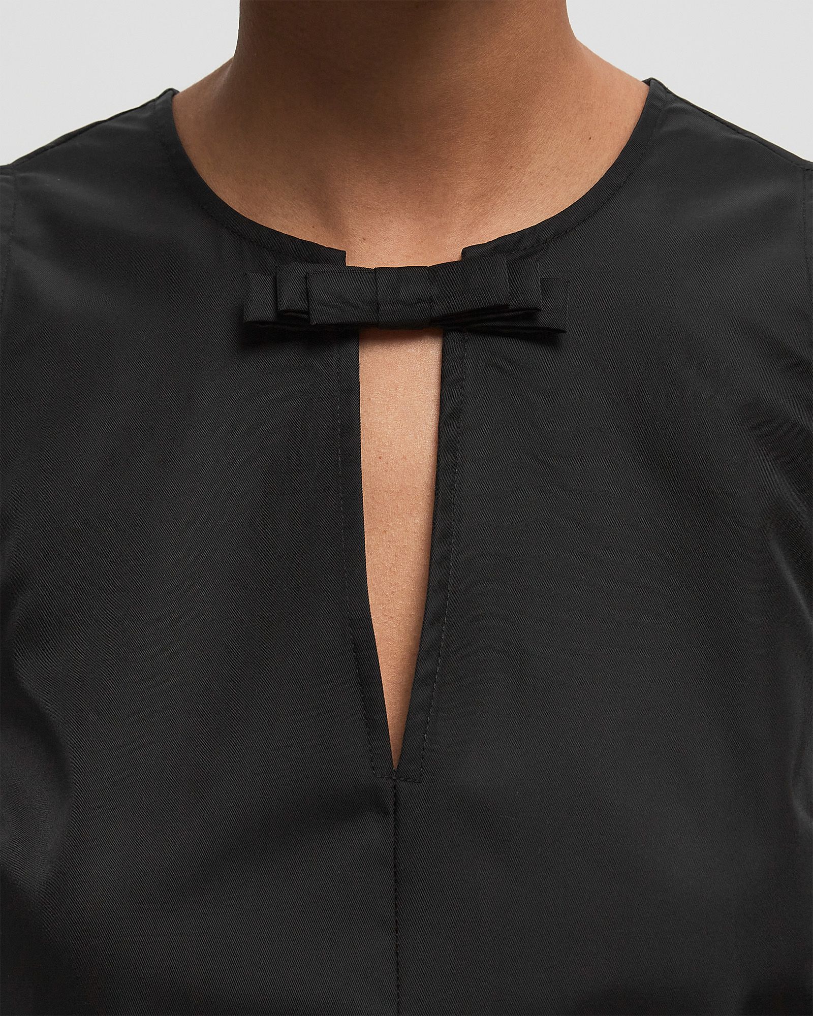 Duchesse Nylon Mini Dress