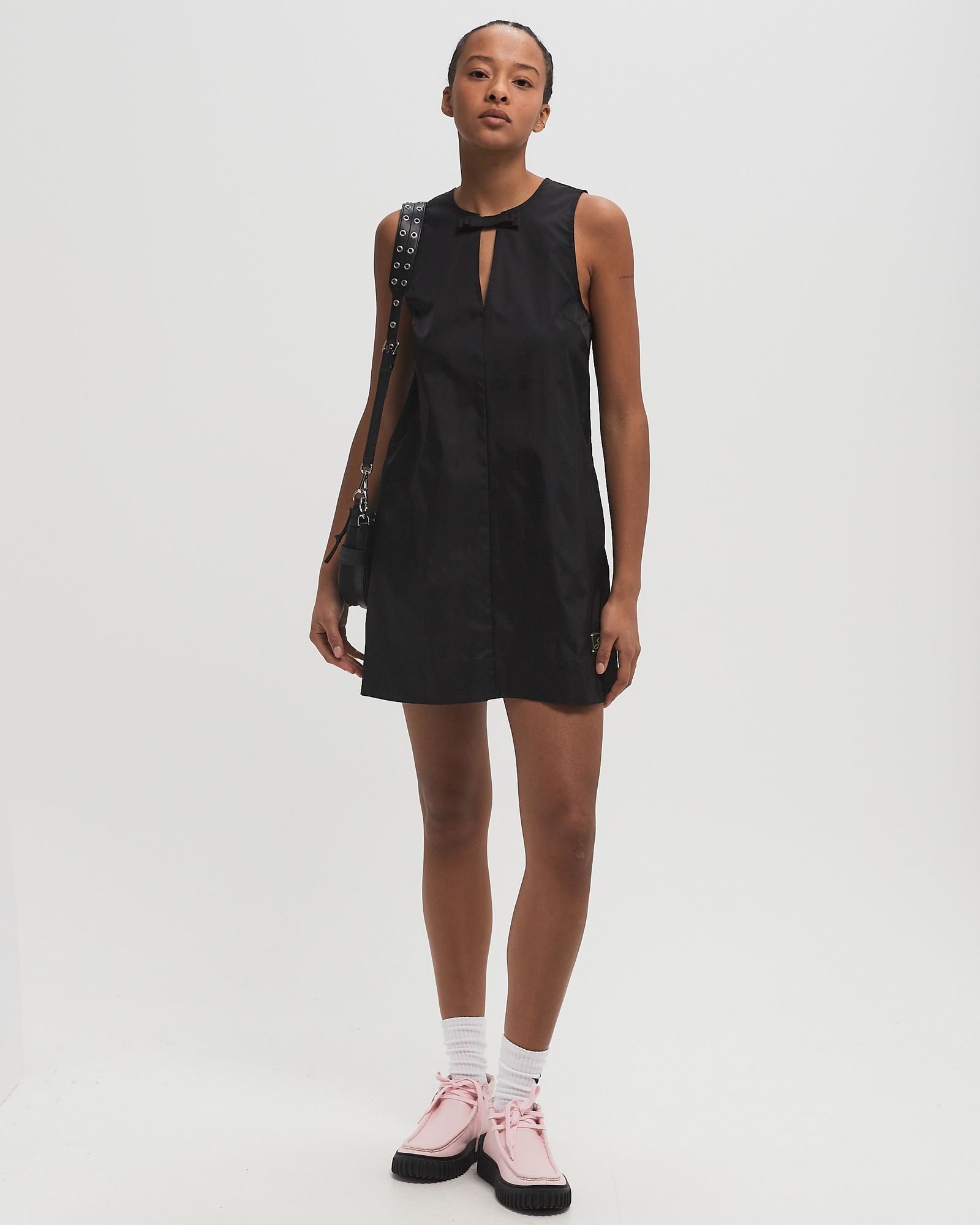 Duchesse Nylon Mini Dress