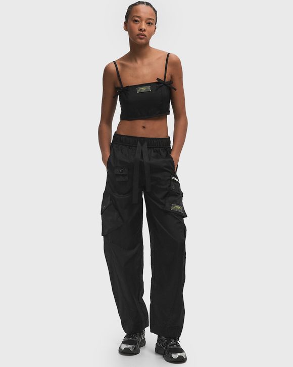 パンツ GANNI Stretch Shell Elasticated Cargo Pants Ganni Cargo trousers for Women | Online Sale up to 65% off